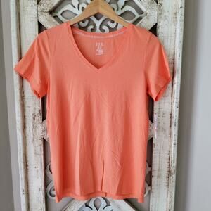 Hue Women's S Sleepwear Short Sleeve V-Neck T-Shirt Loungewear Athleisure Pajama